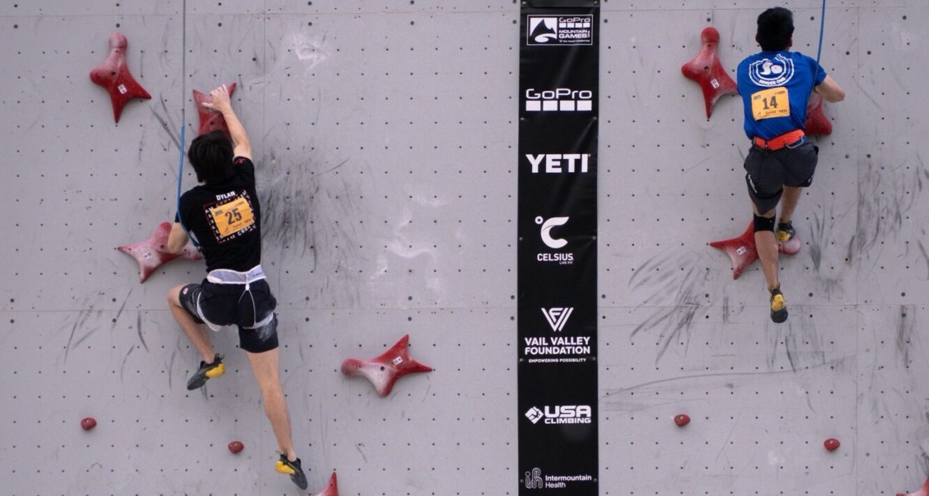 Speed climbing returns to the GoPro Mountain Games: register before prices go up April 2